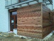 Dřevené fasády Meranti - 