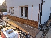 Montáž dřevěné fasády tatajuba sofline - 