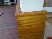 Dřevěná fasáda Tatajuba softline - 