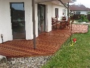 Dřevěná terasa Jatoba iClip - 