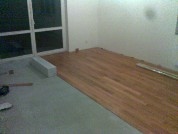 Dřevěná podlaha Doussie - 